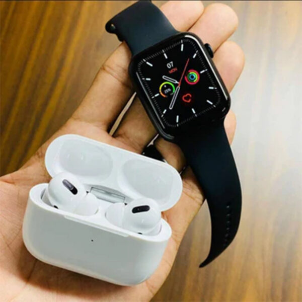 W26 Pro Max Smartwatch + Earpods - Image 2