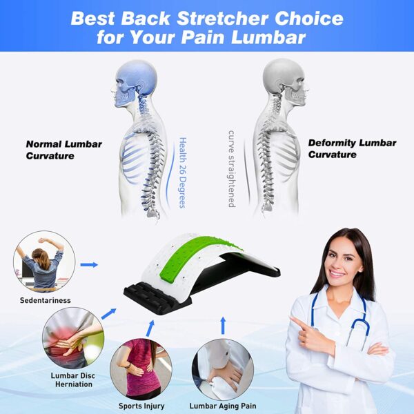 Lumbar back pain relief device for men and women - Image 5
