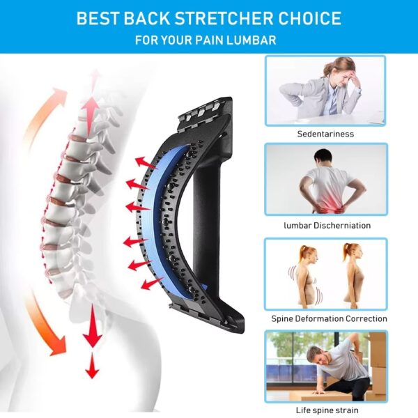 Lumbar back pain relief device for men and women - Image 8