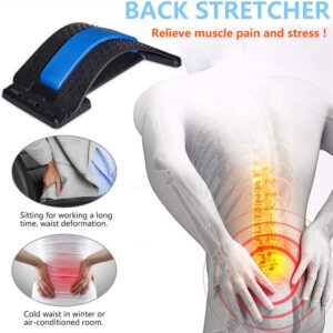 Lumbar back pain relief device for men and women