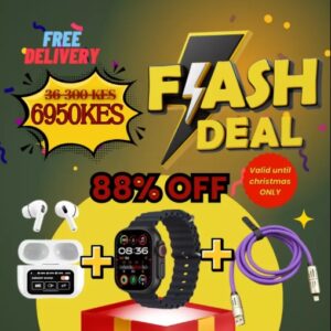T900 Ultra Pro SMARTWATCH+A9 PRO Touch Screen Pods+ 4 in1 USB Cable