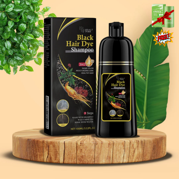 3 in 1 Herbal Hair Dye Shampoo(500 Ml)