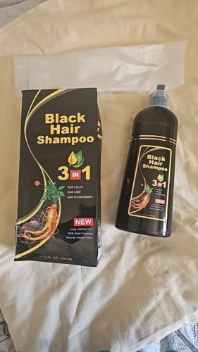 3 in 1 Herbal Hair Dye Shampoo(500 Ml) photo review