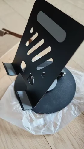 OrbitStand™ – 360° Rotating Aluminum Phone Holder. photo review