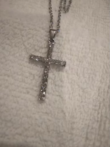 Cross Pendant Necklace - Buy 1, Get 1 Free! ✝️🎁 photo review