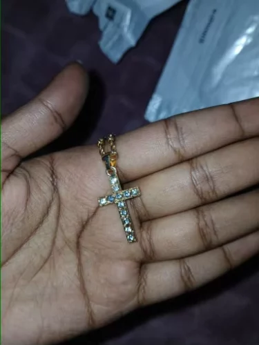 Cross Pendant Necklace - Buy 1, Get 1 Free! ✝️🎁 photo review
