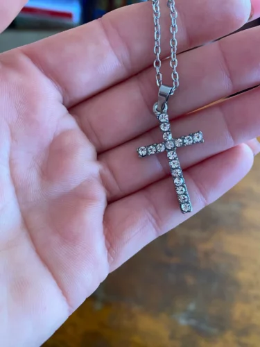 Cross Pendant Necklace - Buy 1, Get 1 Free! ✝️🎁 photo review