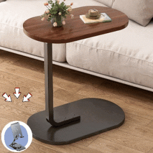 HomeFlex™ Luxury Side Table (Brown-White-Black) | LIMITED TIME OFFER: 🎁Free Phone Stand |