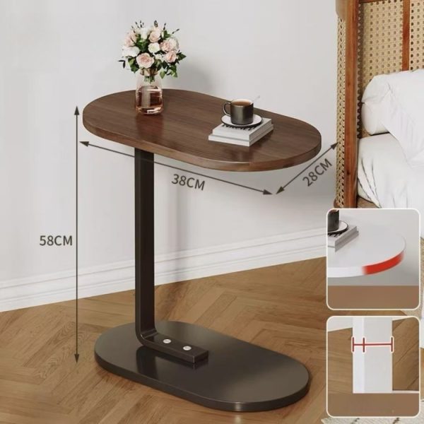 HomeFlex™ Luxury Side Table (Brown-White-Black) | LIMITED TIME OFFER: 🎁Free Phone Stand | - Image 3