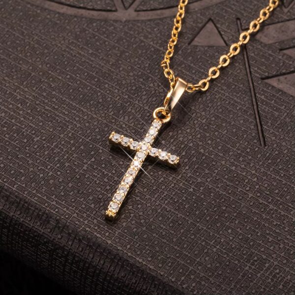 Cross Pendant Necklace - Buy 1, Get 1 Free! ✝️🎁 - Image 2