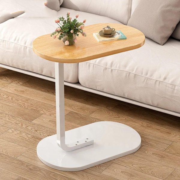 HomeFlex™ Luxury Side Table Brown-White - Image 4
