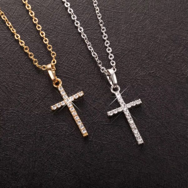Cross Pendant Necklace - Buy 1, Get 1 Free! ✝️🎁 - Image 4