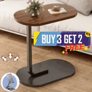 HomeFlex™ Luxury Side Table (Brown-White-Black) | LIMITED TIME OFFER: 🎁Free Phone Stand |