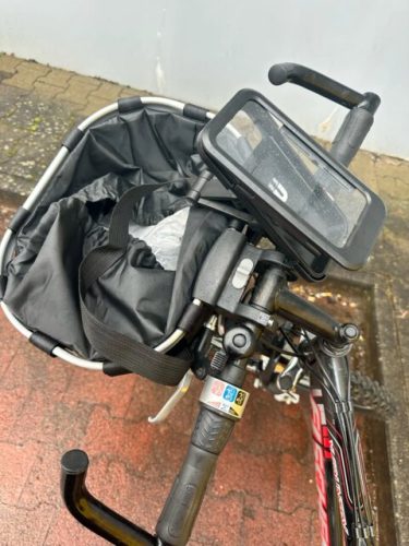 Waterproof MotorcycleBike Phone Holder 360° Rotatable photo review