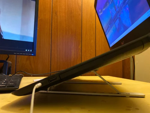 Z Stand aluminum Laptop Holder + Free Bag🎁 photo review