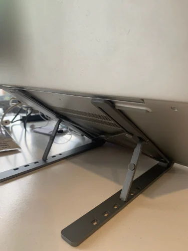 Z Stand aluminum Laptop Holder + Free Bag🎁 photo review