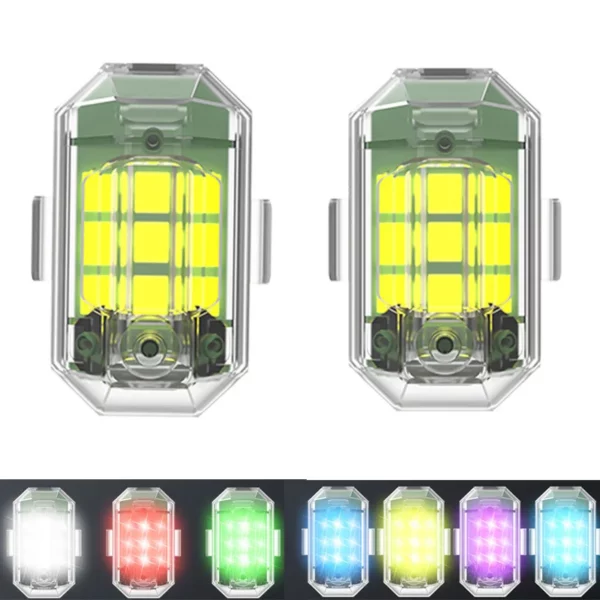 RGB Strobe Light with Remote for Bike & Vehicle - Image 3