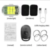 RGB Strobe Light with Remote for Bike & Vehicle - Image 2