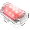RGB Strobe Light with Remote for Bike & Vehicle - Image 4