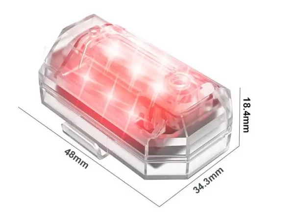 RGB Strobe Light with Remote for Bike & Vehicle - Image 4