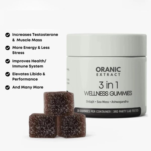 CURED® 3-in-1 Wellness Gummies – Natural Support for Sleep, Stress & Immunity - Image 3