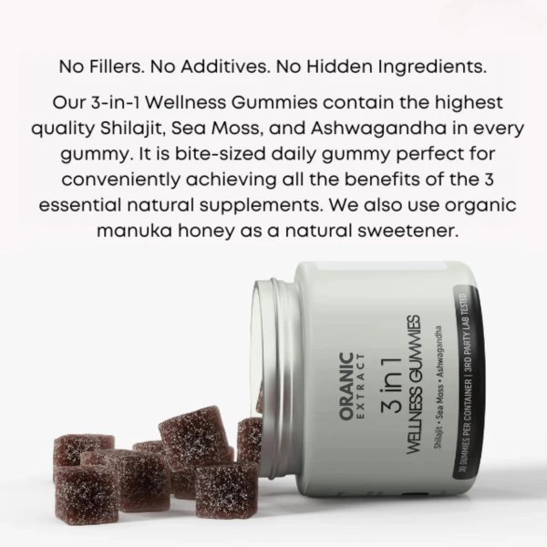 CURED® 3-in-1 Wellness Gummies – Natural Support for Sleep, Stress & Immunity - Image 4