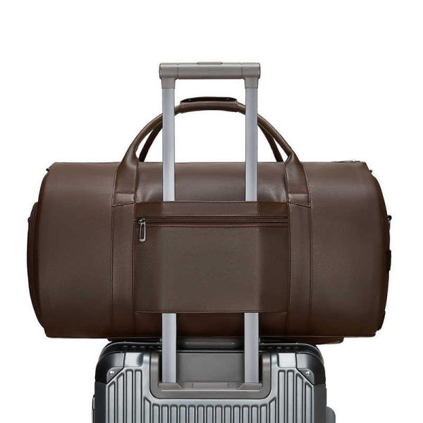 CarryPro™ Grab n' Go – All-in-One Foldable Garment & Travel Bag (Brown- Black) - Image 4