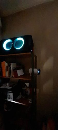 4K Android 11 Portable Projector – HY300 Smart Home Theater & Outdoor Cinema photo review