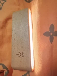 360° Magnetic Rotating Wood Lamp photo review