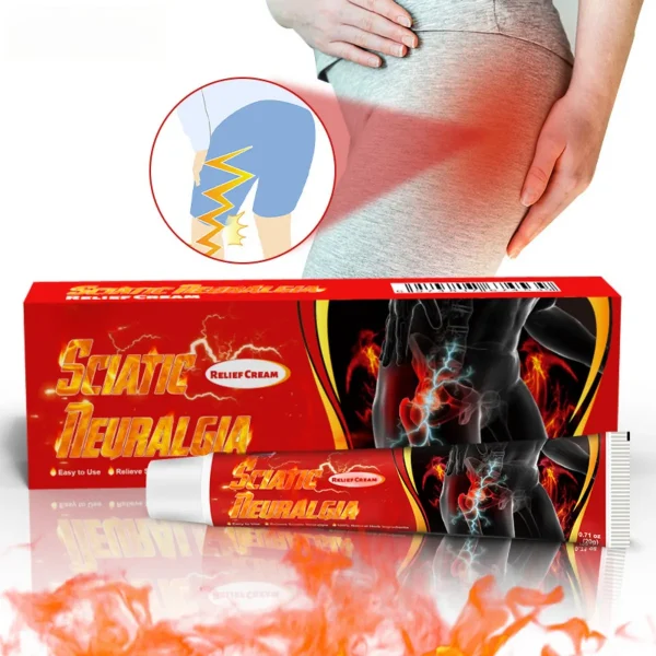 Sumifun Chinese Sciatica Nerve Pain Cream 20g, Natural Herbal Relief Ointment - Image 3