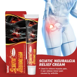 Sumifun Chinese Sciatica Nerve Pain Cream 20g, Natural Herbal Relief Ointment