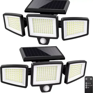 Remote Control Solar Waterproof Foldable Outdoor Wall Light