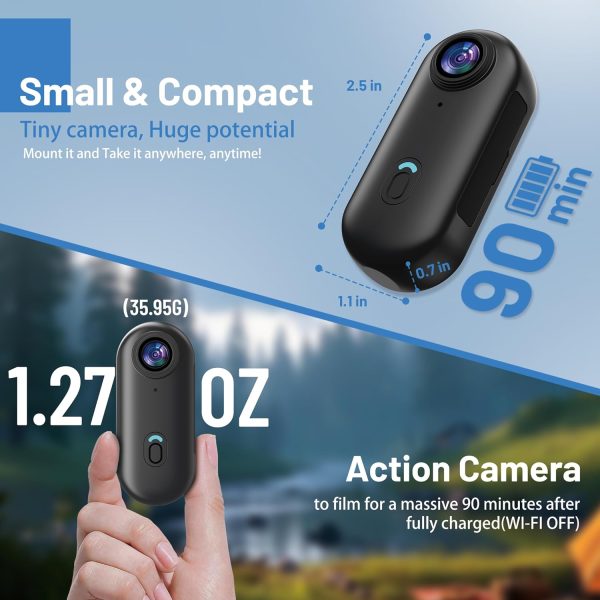 4K WiFi Sports Camera H88 - HD Action Cam with Night Vision & App Control - Image 2