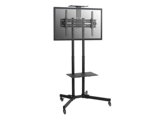 Mobile TV Stand for 32 to 65 inch TVs with Wheels and Shelf