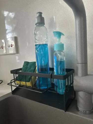 Stainless Steel Sink Shelf with Self-Draining photo review