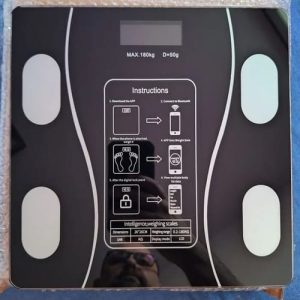 Smart Bluetooth Body Scale for Full Body Metrics and Progress Tracking photo review