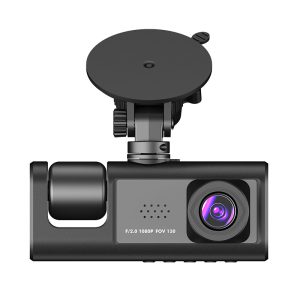 Dual Lens Car Dash Cam 1080P – Front & Rear Camera with 24H Parking Mode, G-Sensor & 2" Screen