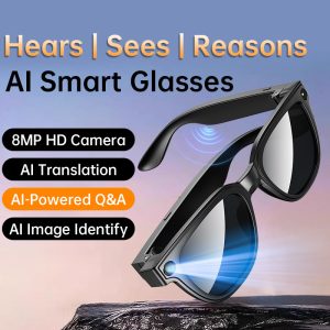 M8 Luxury AI Smart Glasses with 8MP HD Camera