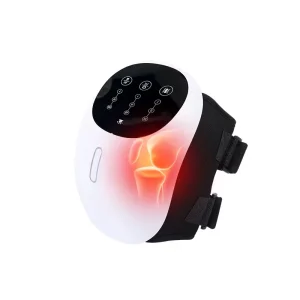 Electric Heated Knee Massager with Air Compression & Infrared Therapy | For Arthritis, Joint & Muscle Pain