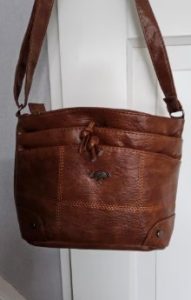 Vintage Leather Crossbody Bag, Multi-Pocket Elegant Shoulder Purse photo review