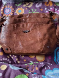 Vintage Leather Crossbody Bag, Multi-Pocket Elegant Shoulder Purse photo review