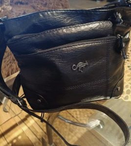 Vintage Leather Crossbody Bag, Multi-Pocket Elegant Shoulder Purse photo review