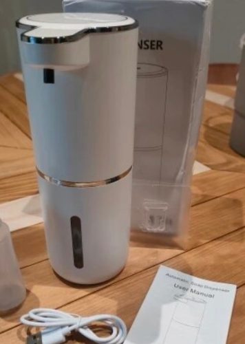 Automatic Touchless Foaming Soap Dispenser - USB Rechargeable & Waterproof photo review