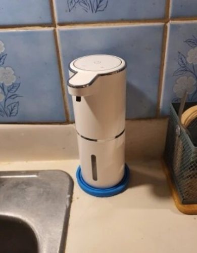 Automatic Touchless Foaming Soap Dispenser - USB Rechargeable & Waterproof photo review