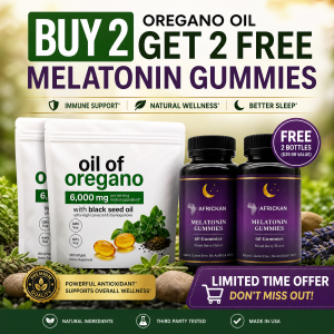 Ultra-Strength Oil of Oregano + Black Seed Oil | High Carvacrol & Thymoquinone | 300 Softgels