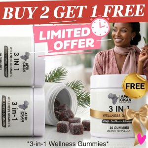 AFRICKAN® 3-in-1 Wellness Gummies