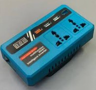 High-Capacity 120W Smart Battery Inverter – Portable AC & USB Power Solution photo review
