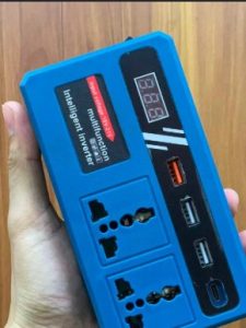 High-Capacity 120W Smart Battery Inverter – Portable AC & USB Power Solution photo review